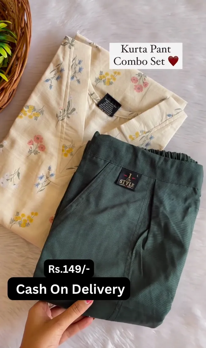Timeless Trends: Kurta Pants Ensembles - Image 3
