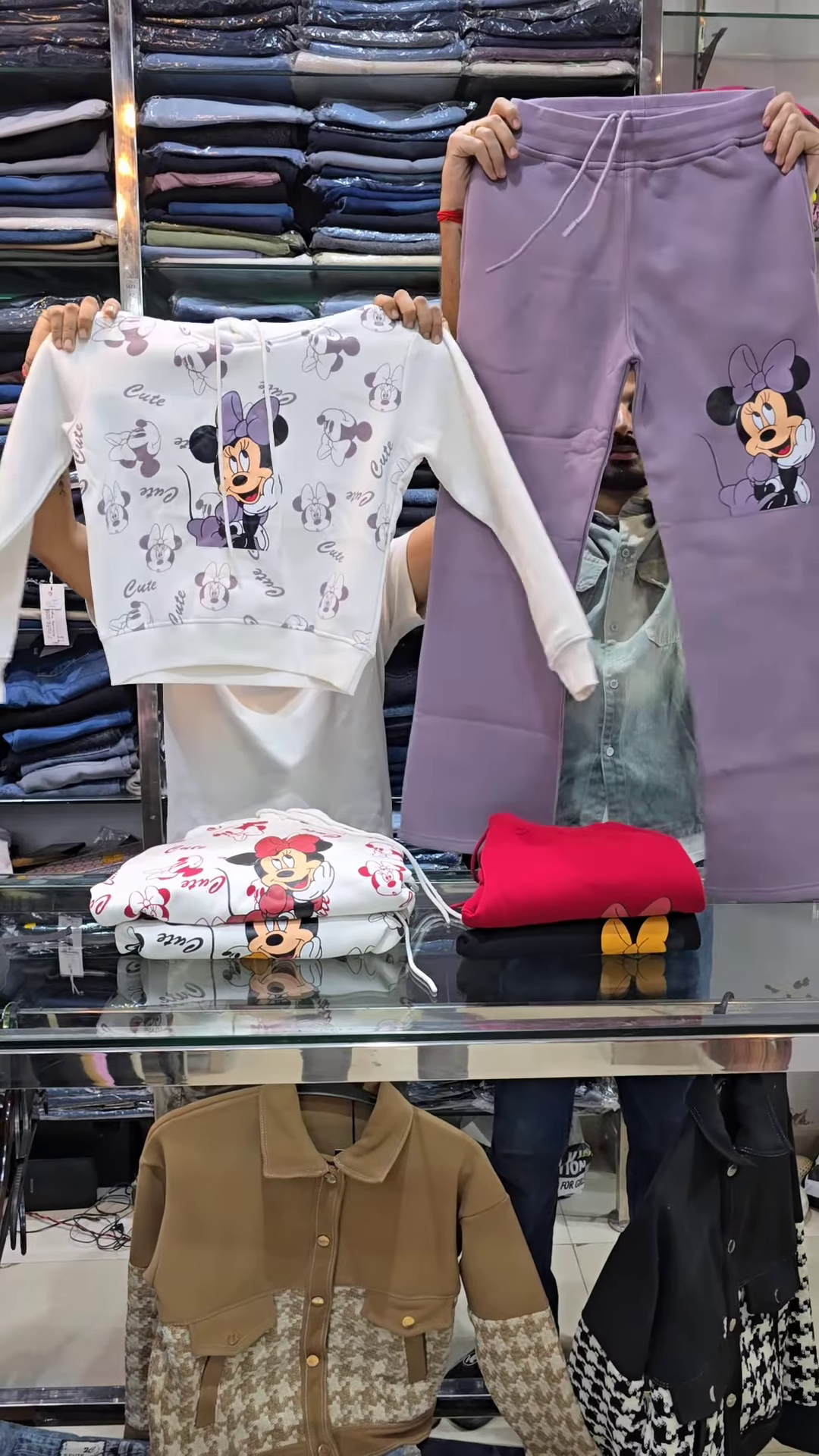 Cozy Cartoon Hoodie & Jogger Set β Cute, Comfy, and Ready for Winter βοΈπ§Έ - Image 2