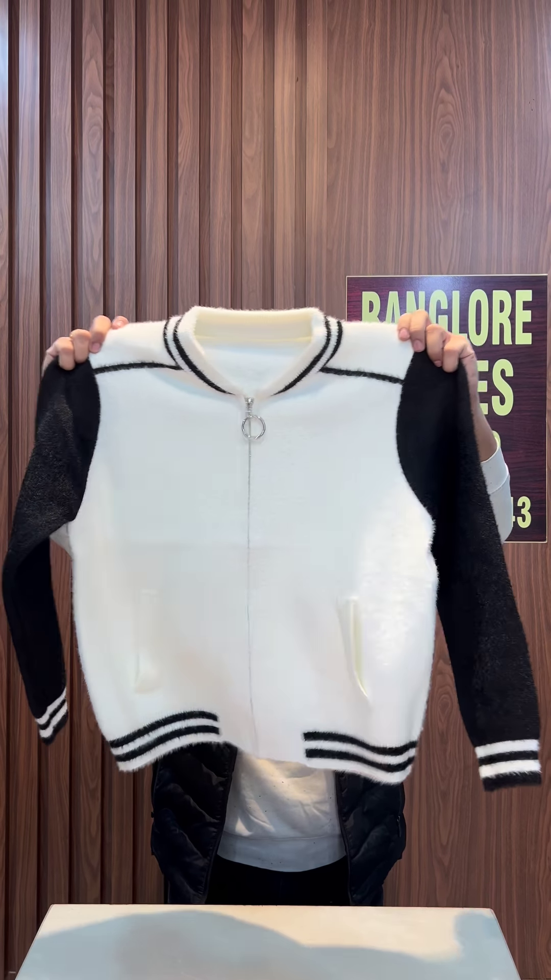 Fuzzy Varsity Zip-Up Winter Jacket Collection ๐โ๏ธ - Image 4