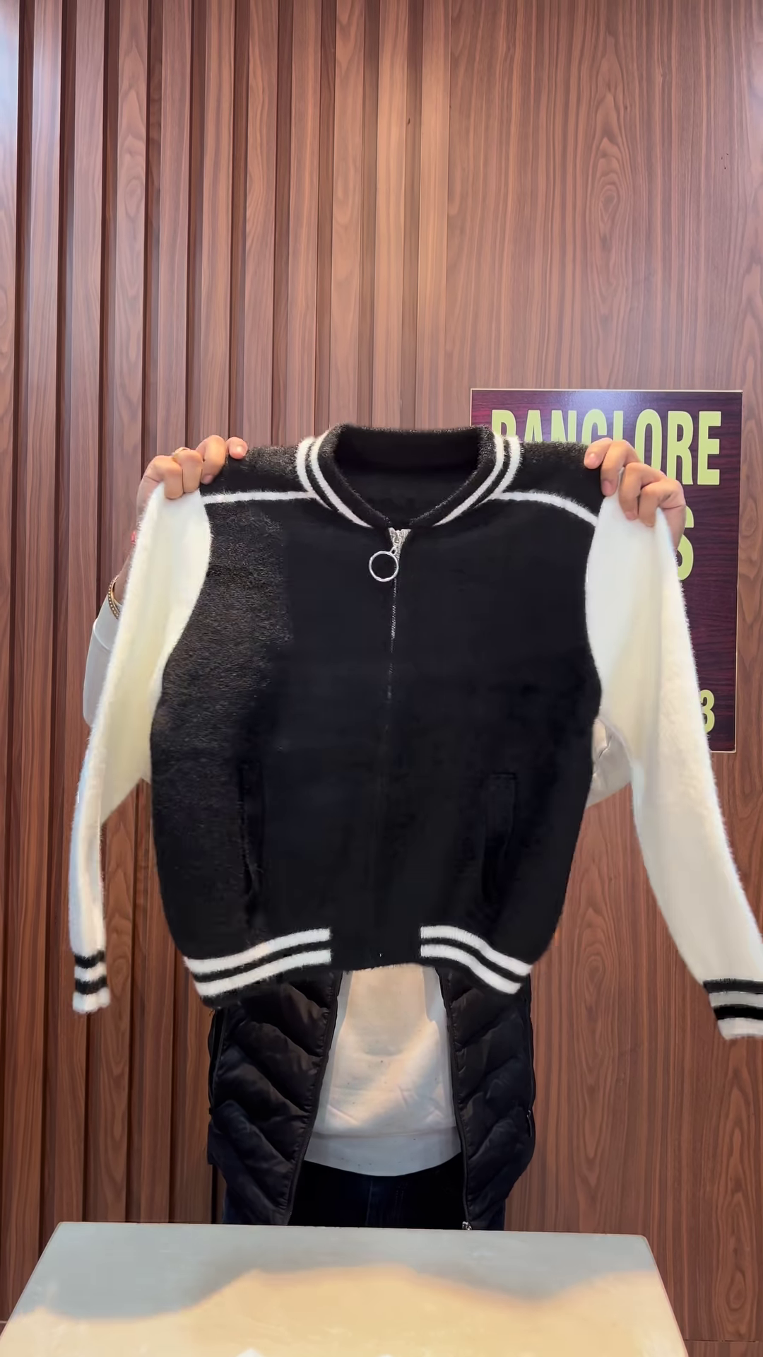 Fuzzy Varsity Zip-Up Winter Jacket Collection ๐โ๏ธ - Image 3